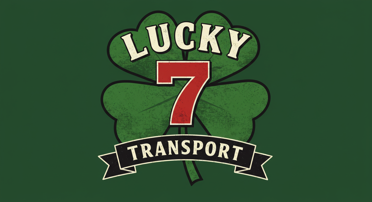Lucky 7 Towing Logo
